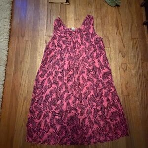 Ladies
Tropical Pink Sleeveless A-Line Dress